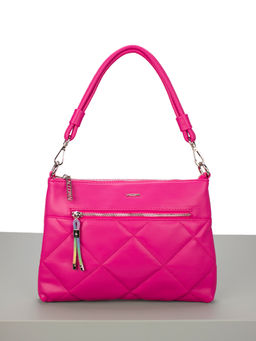 LACCOMA сумка Майя-Ф826-фуксия эко кожа хлопок