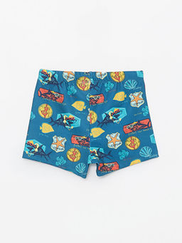 Bask?l? H?zl? Kuruyan Erkek ?ocuk Boxer Mayo - Waikiki фото 2