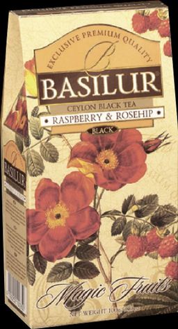 BASILUR. Волшебные фрукты. Малина и шиповник 100 гр. карт.пачка