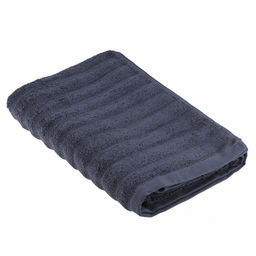 Полотенце махровое "Шелковый путь" 70х140см, хлопок 100%, синий (Китай)