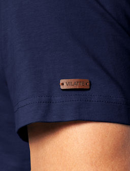 VILATTE / Футболка из премиального хлопка с авторским принтом  фото 2