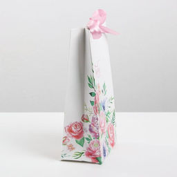 Пакет подарочный с лентой Тебе, 13 23 7 см - Дарите счастье фото 2