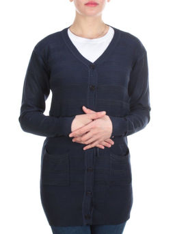 8508 Кардиган женский (80% хлопок, 20% anti-pillfibre) - Фабричный китай фото 2