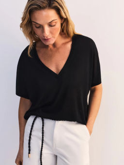 Полупрозрачная футболка прямого кроя ZR2605023423-50 / Zarina