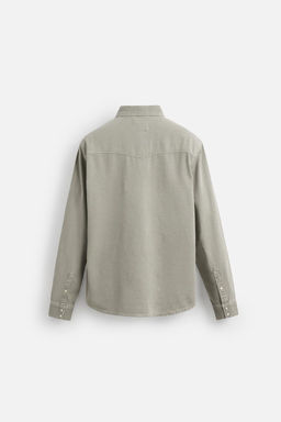 WESTERN DENIM SHIRT WITH POCKETS - Zara фото 26