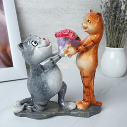 Фигурка Кошки Признание в любви 16х14 см / YX01005 /уп 16/ - Галеонтрейд фото 2