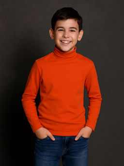 Джемпер оранжевый