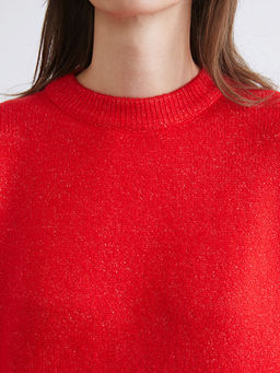 Bisiklet Yaka Kad?n Triko Kazak