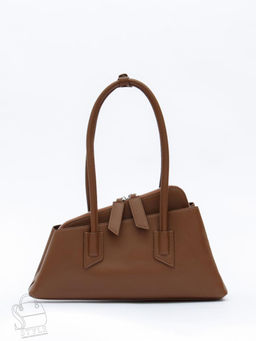 Сумка женская кожаная 6006L brown Polina&Eiterou  фото 2