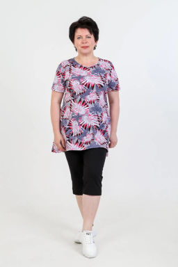 Костюм женский , цвет серый красный черный