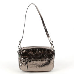 Женская кожаная сумка бочонок через плечо 0051-11 - Cidirro фото 2