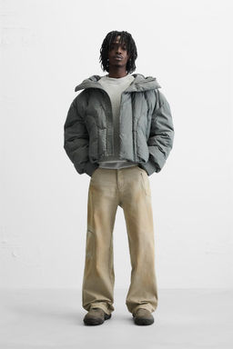 PADDED BOXY FIT JACKET - Zara фото 2