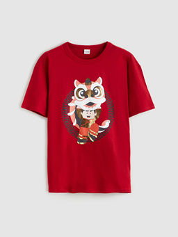 Bisiklet Yaka Erkek ?ocuk Ti??rt