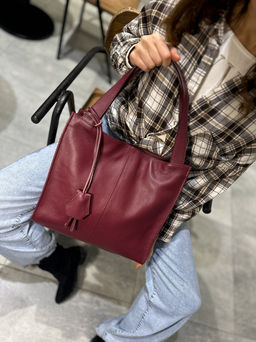 Сумка женская из телячьей кожи