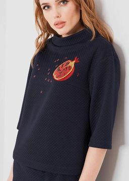 Костюм трикотажный с вышивкой гранат арт. 4008