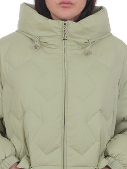 2309 LT. GREEN Куртка зимняя женская (200 гр. холлофайбер) - Fashion фото 4