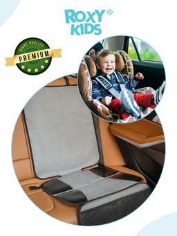Защитная накидка на сиденье автомобиля. Цвет серый ROXY-KIDS RCC-004
