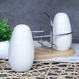 Набор для специй 2 предмета / UK-255 /уп 48/ на деревянной подставке - Галеонтрейд фото 3