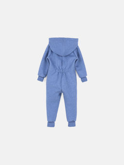 Комбинезон косуха с капюшоном Голубика утепленный - Bungly фото 3