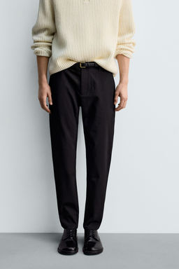 SLIM FIT COMFORT TROUSERS - Zara фото 51