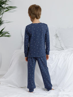 К 1621/синий 1179 Н047 пижама дет