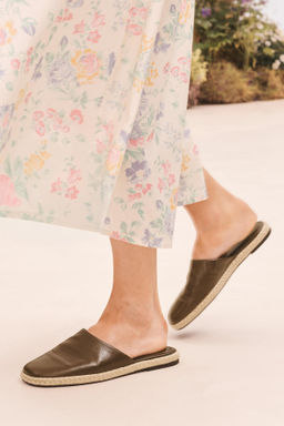 CMBND LTHR ML / Verde Caqui - Zara фото 2