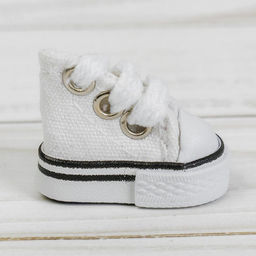 Кеды для кукол, длина подошвы 3,8 см, цвет белый - Simaland фото 2