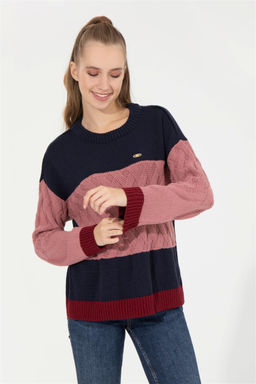 Женский темно-синий свитер Неожиданная скидка в корзине - U.s. polo assn фото 3