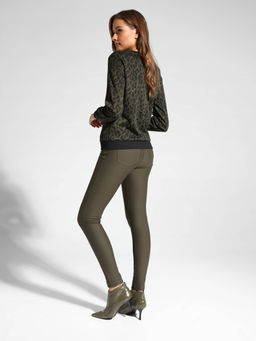 CONTE Свитшот c леопардовым рисунком LD 1054 khaki leo - Conte elegant фото 3