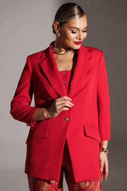 Жакет Мода Юрс 25-2951 красный