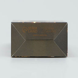 Цена за 5 шт. Коробка складная новогодняя Ёлочные игрушки, 6 х 14.5 х 3.5 см - Дарите счастье фото 6