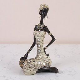 Статуэтка Африканка 10х19,5 см / 25189E /уп 24/ - Галеонтрейд фото 3