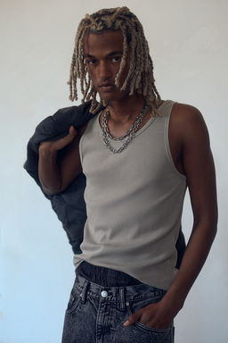 Camiseta sin mangas en canale Slim Fit - H&m фото 2