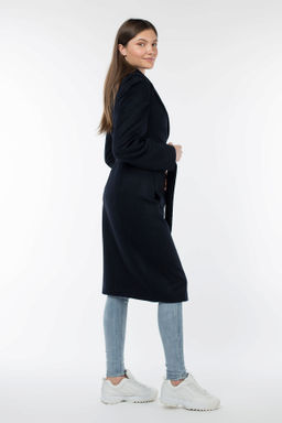 Пальто женское демисезонное (пояс) - El podio фото 6