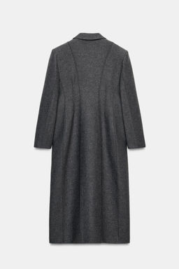 FITTED MANTECO WOOL COAT ZW COLLECTION LIMITED EDITION - Zara фото 3