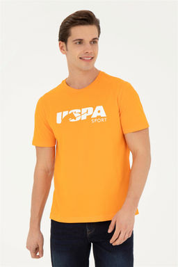 Мужская оранжевая футболка