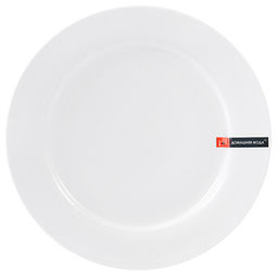 "ДМ" Тарелка мелкая фарфоровая "Классика" д230мм (Китай)