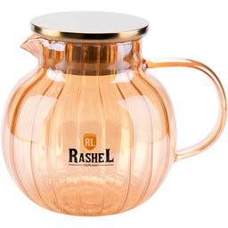 Чайник- кувшин заварочный 1,3 л цвет: янтарный (R8365)