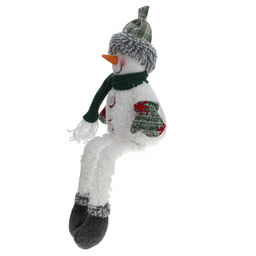 Игрушка набивная "Снеговик", L13 W7 H45/18 см, 2в.