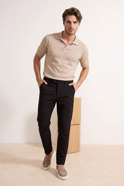 Antrasit Straight K_r__maz Erkek Pantolon TMNSS26PL00031