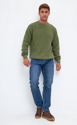 Джемпер P321-15612 olive - Primm фото 6