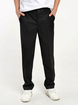 Черные школьные брюки для мальчика Mooriposh, модель 0914 фото 3