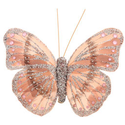 Изделие декоративное "Бабочка", L9 W13 H2 см, 2в.