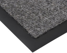 Коврик влаговпитывающий, ребристый TRIP 90*120 см "VORTEX", серый 24198