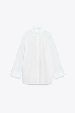ZW COLLECTION POPLIN SHIRT - Zara фото 2