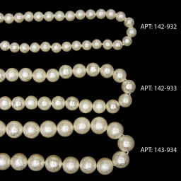 Бусины круглые на леске 6 мм (SF-8071) хлопковый жемчуг кремовый - Больше подарков фото 4