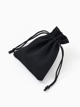 Набор мешочков подарочных 50 шт. «Хлопок», 10×12 см, чёрный