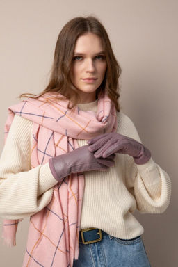 Перчатки с мягким трикотажем внутри