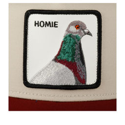 Бейсболка GOORIN BROTHERS арт. 101-1341 (бордовый / бежевый)