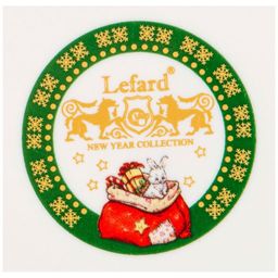 ТАРЕЛКА ОБЕДЕННАЯ LEFARD ЕЛКА 27 СМ ЗЕЛЕНАЯ  фото 3